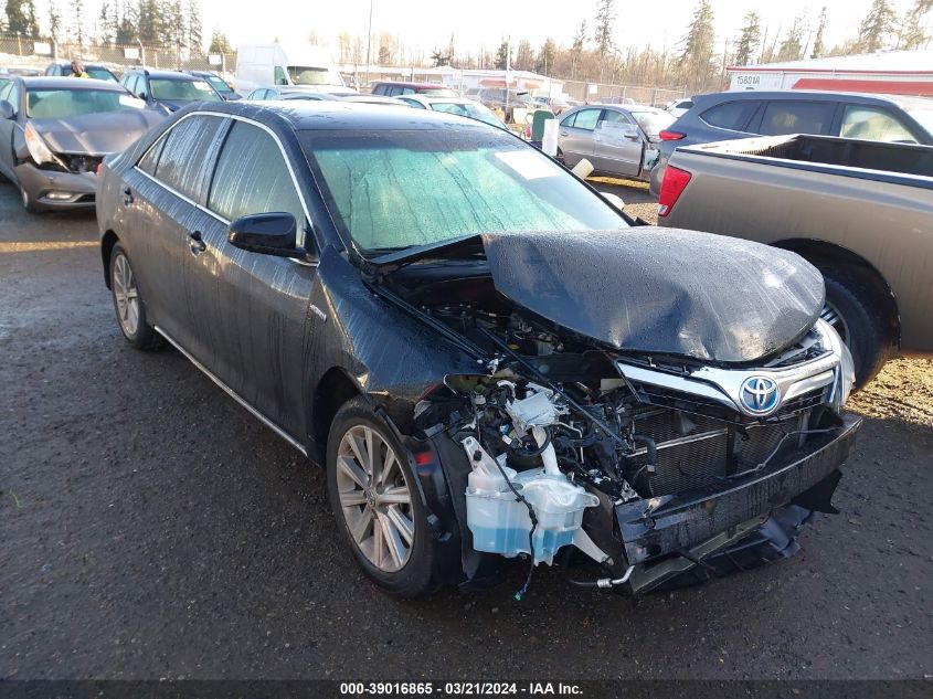 2013 TOYOTA CAMRY HYBRID XLE