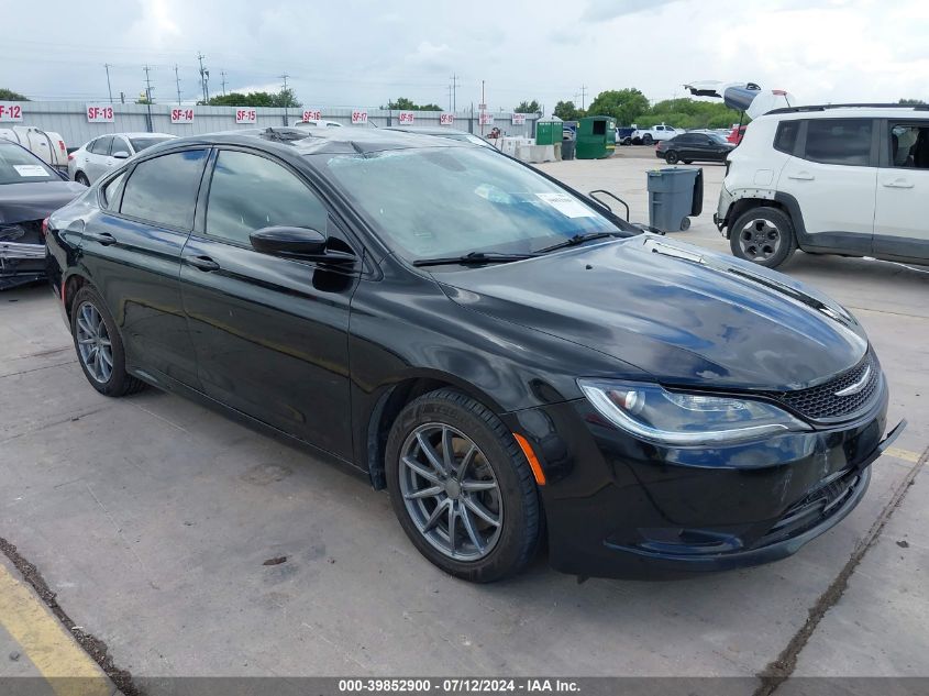 2016 CHRYSLER 200 S