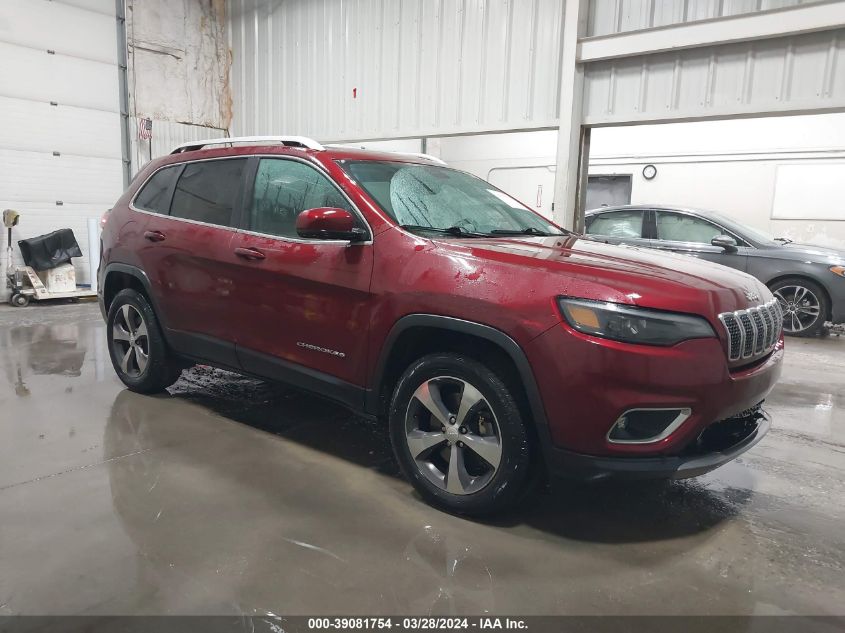 2019 JEEP CHEROKEE LIMITED 4X4