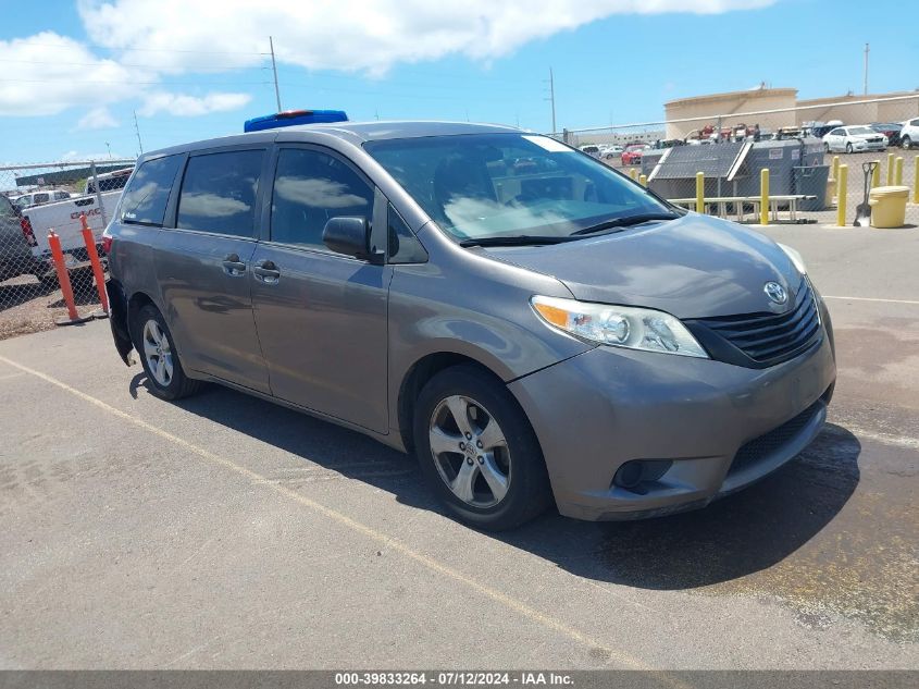 2017 TOYOTA SIENNA L 7 PASSENGER