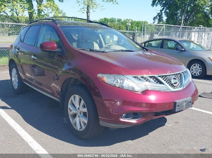 2012 NISSAN MURANO SL