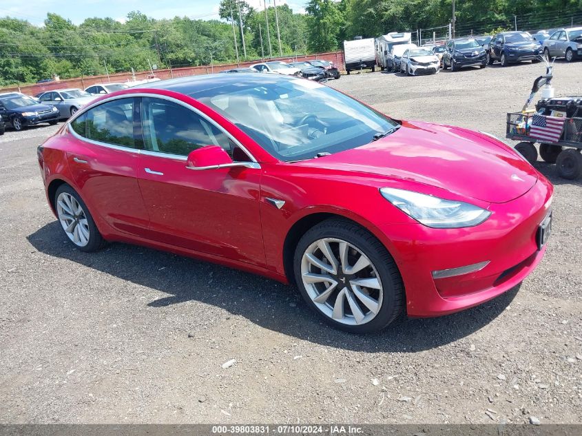 2018 TESLA MODEL 3 LONG RANGE/MID RANGE