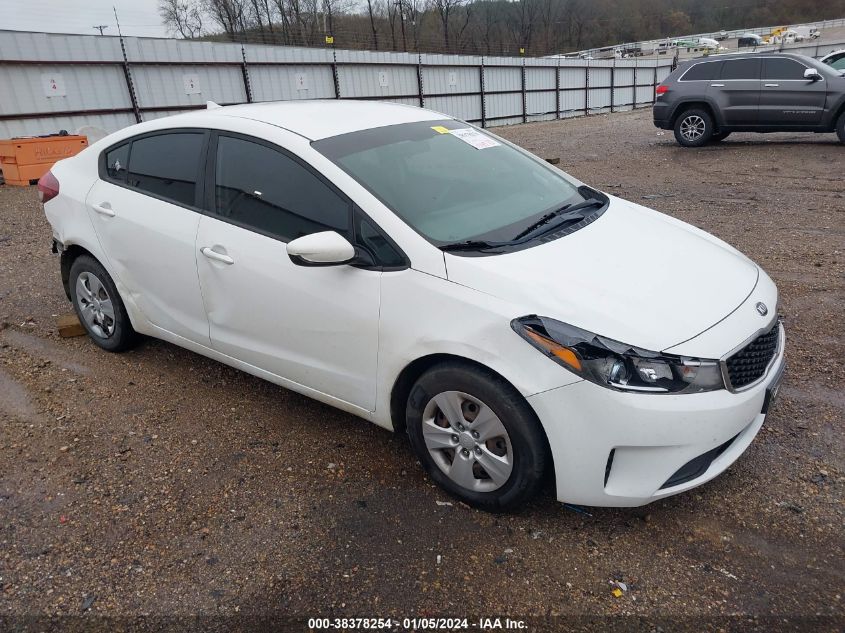 2018 KIA FORTE LX