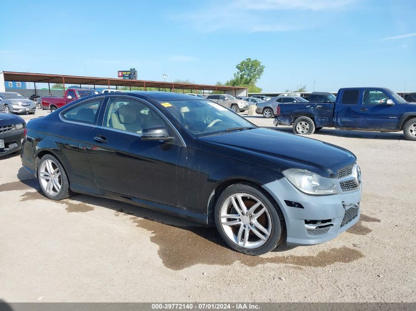 2013 MERCEDES-BENZ C 250 250