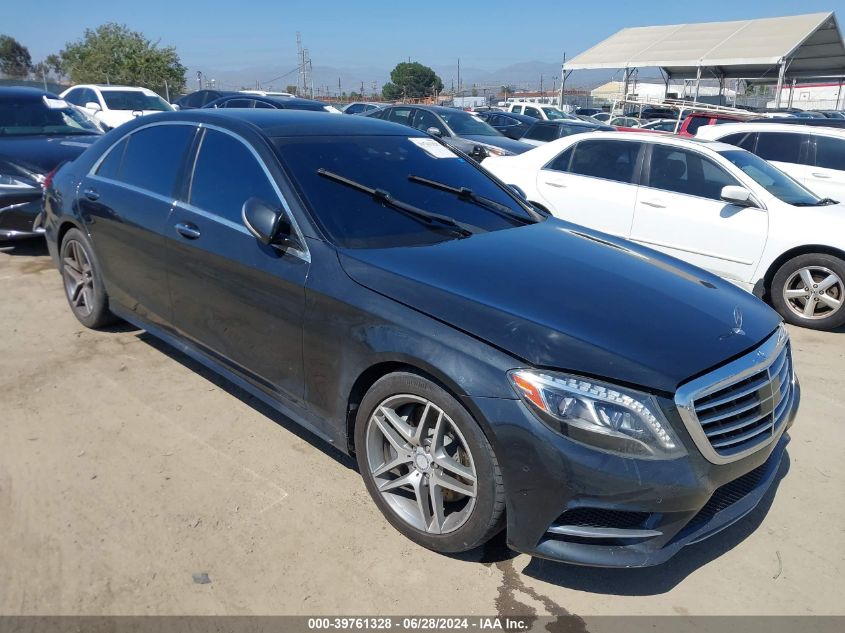 2014 MERCEDES-BENZ S 550