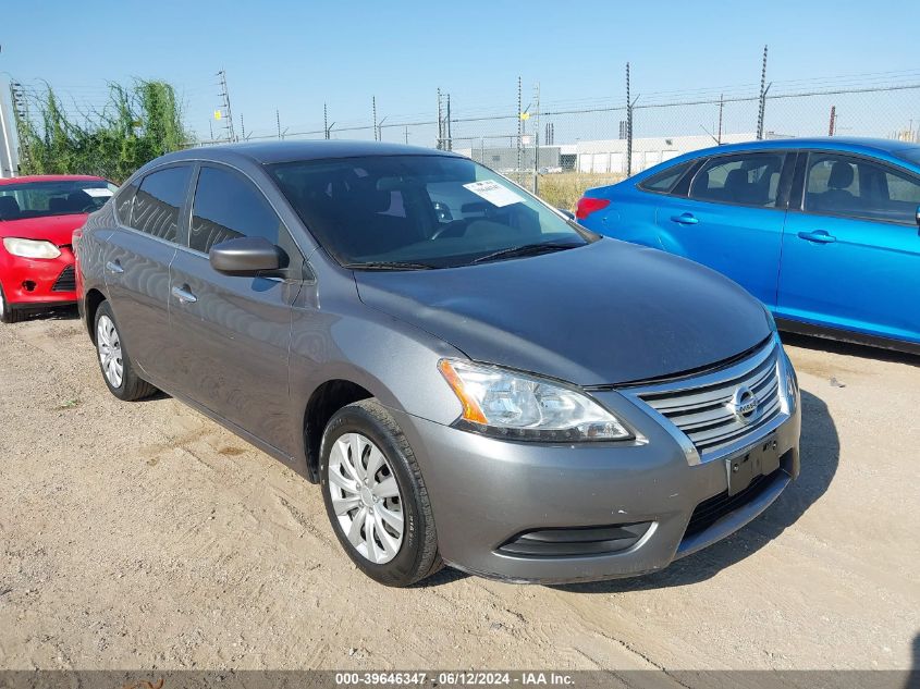 2015 NISSAN SENTRA FE+ S/S/SL/SR/SV