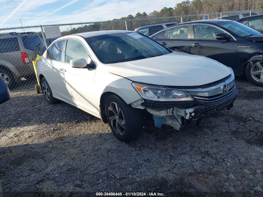 2017 HONDA ACCORD LX