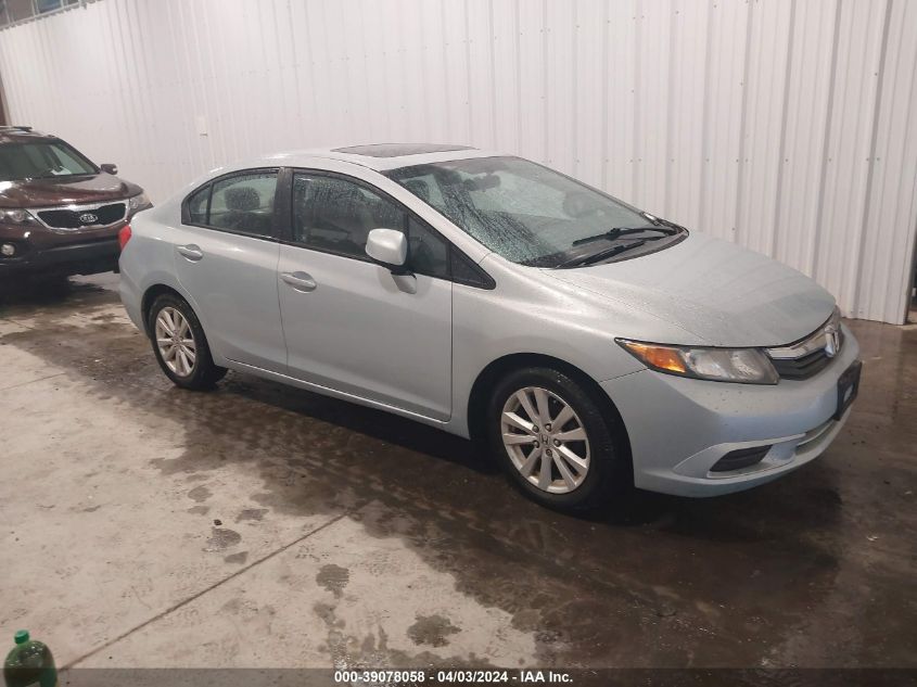 2012 HONDA CIVIC EX