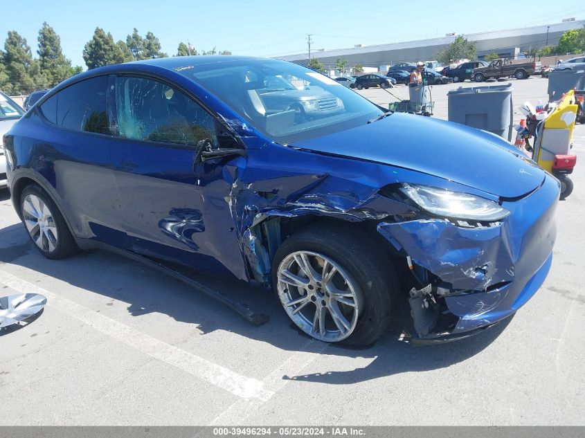 2021 TESLA MODEL Y LONG RANGE DUAL MOTOR ALL-WHEEL DRIVE