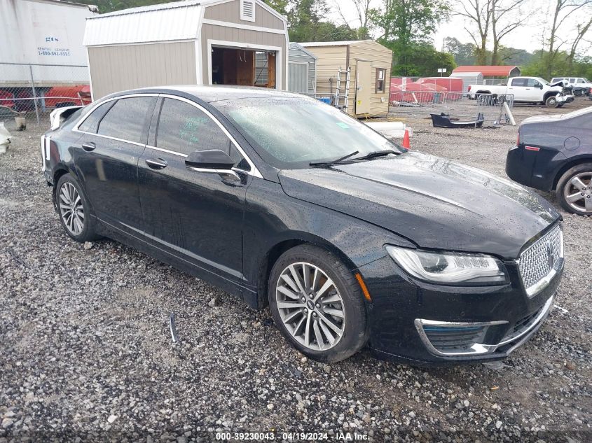 2018 LINCOLN MKZ HYBRID SELECT