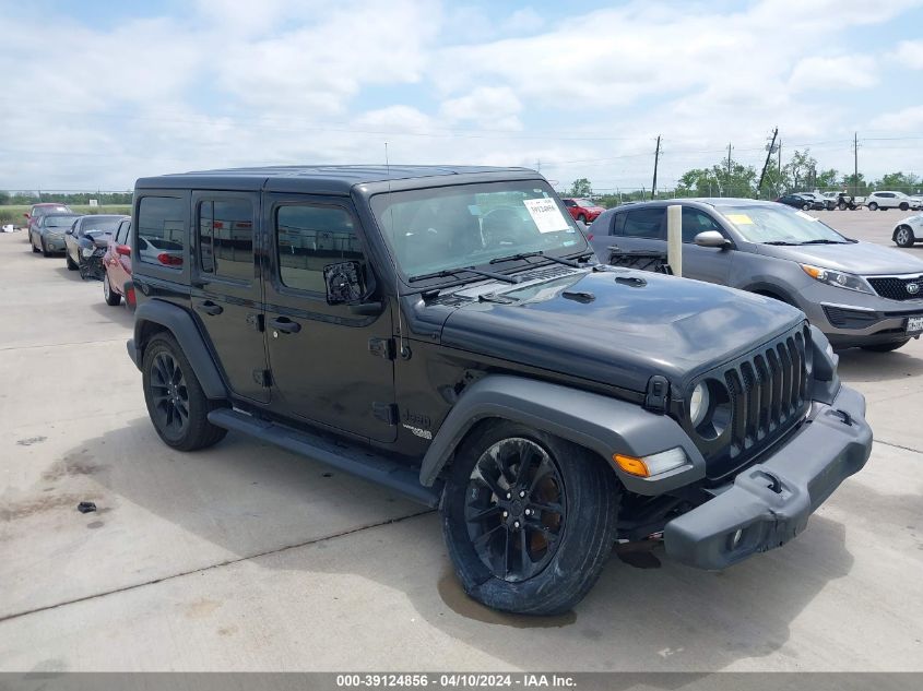 2021 JEEP WRANGLER UNLIMITED SPORT S 4X4