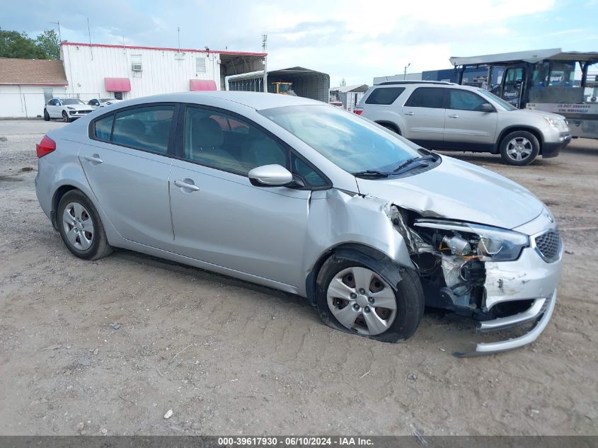 2015 KIA FORTE LX