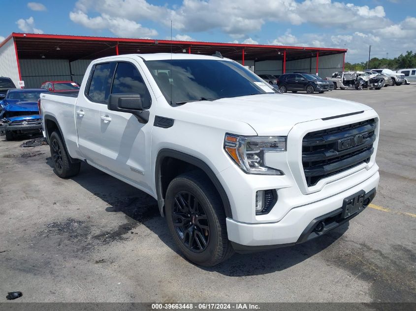 2022 GMC SIERRA 1500 LIMITED 4WD DOUBLE CAB STANDARD BOX ELEVATION