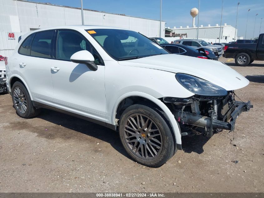 2017 PORSCHE CAYENNE PLATINUM EDITION