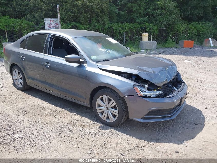 2017 VOLKSWAGEN JETTA 1.4T S