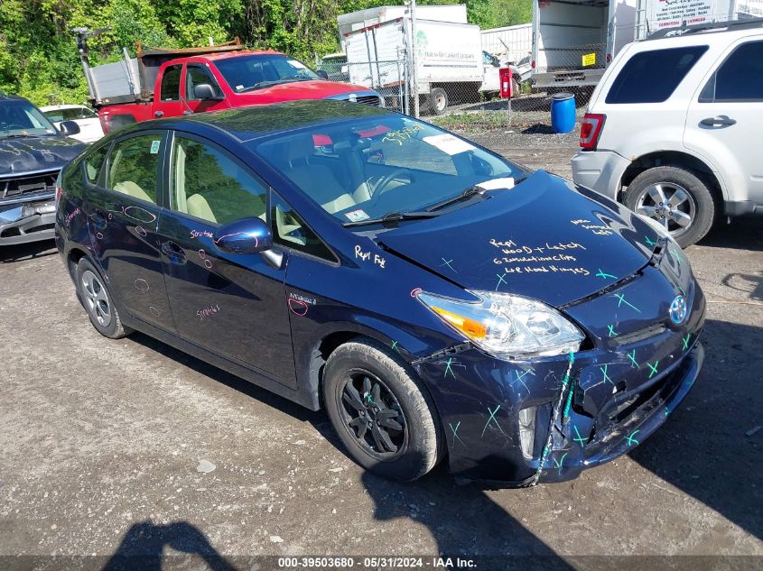 2013 TOYOTA PRIUS TWO