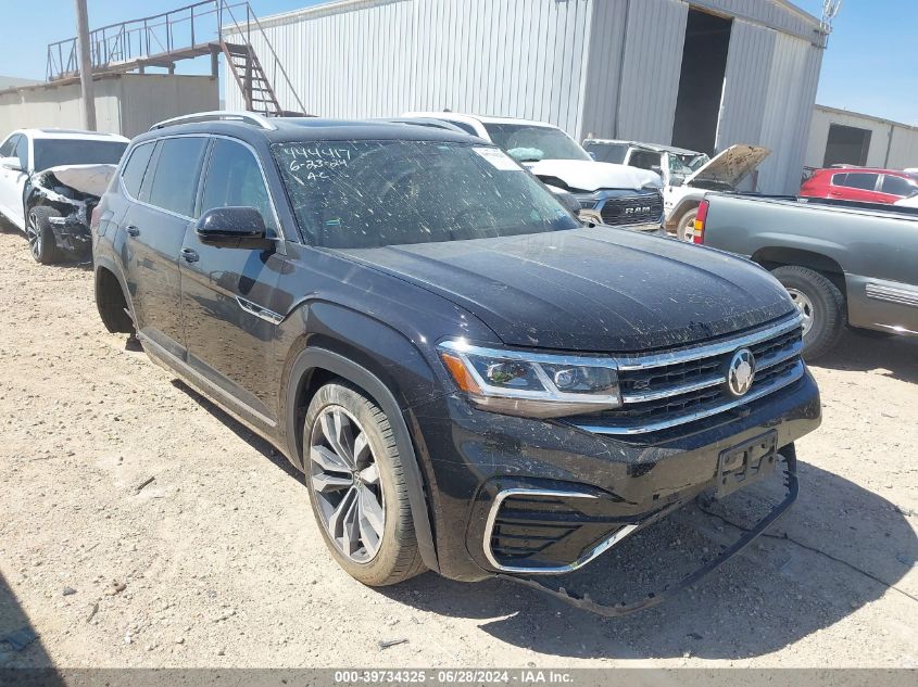 2022 VOLKSWAGEN ATLAS 3.6L V6 SEL PREMIUM R-LINE