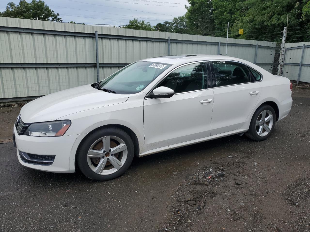 2012 VOLKSWAGEN PASSAT SE