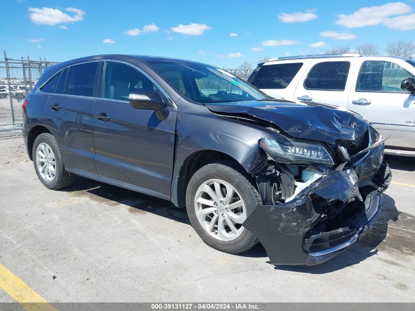 2016 ACURA RDX TECHNOLOGY   ACURAWATCH PLUS PACKAGES/TECHNOLOGY PACKAGE