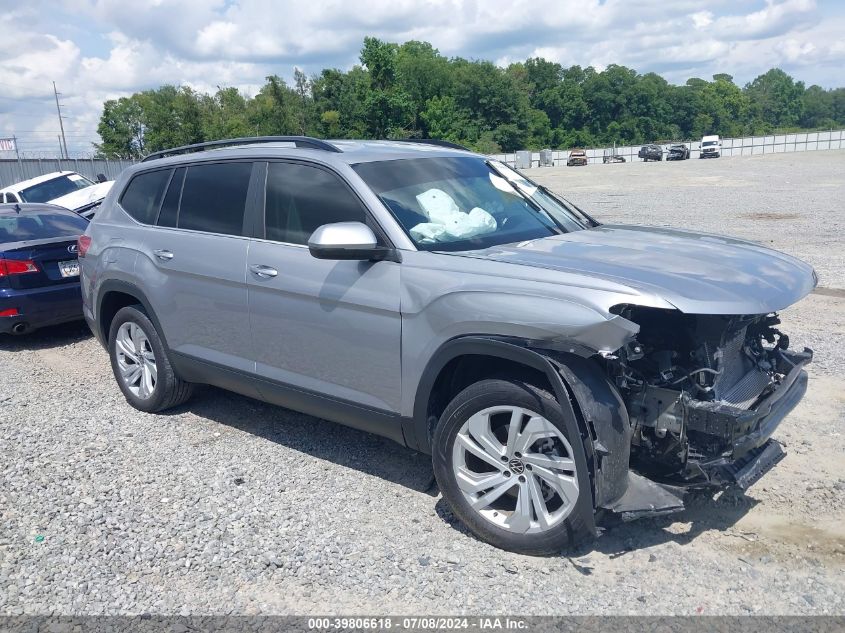 2021 VOLKSWAGEN ATLAS 3.6L V6 SE W/TECHNOLOGY