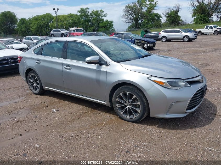 2017 TOYOTA AVALON XLE