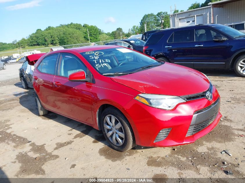 2015 TOYOTA COROLLA LE