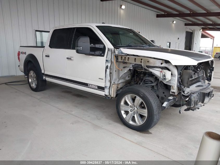 2015 FORD F-150 PLATINUM