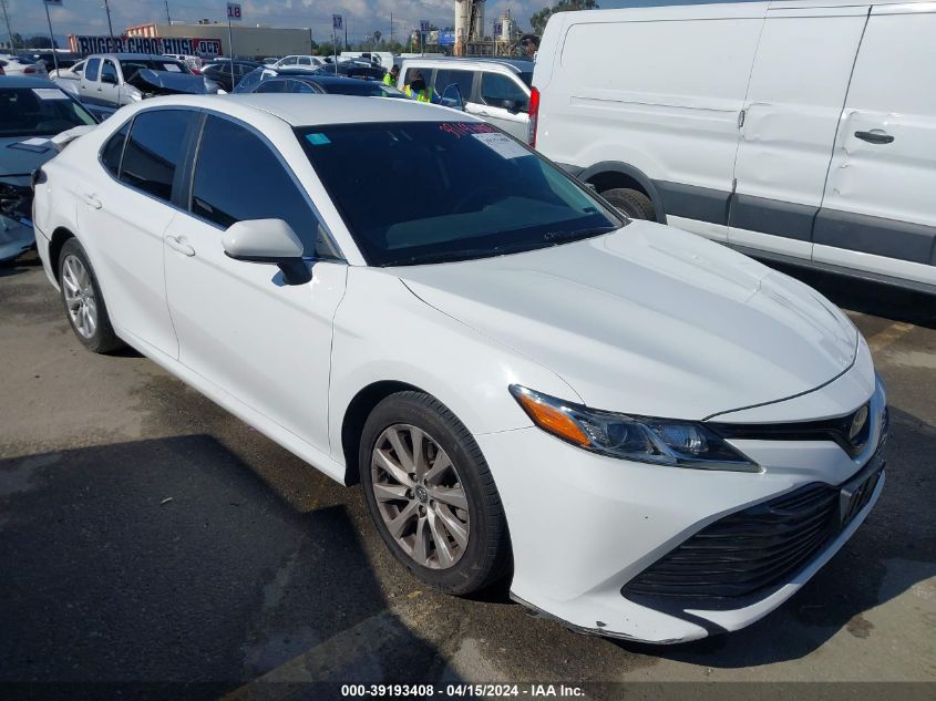 2019 TOYOTA CAMRY LE