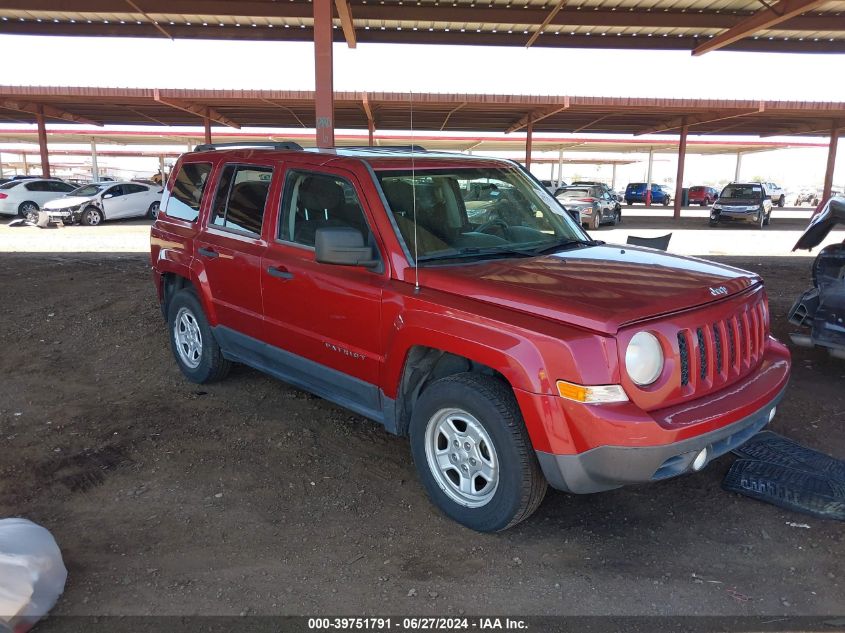 2012 JEEP PATRIOT SPORT