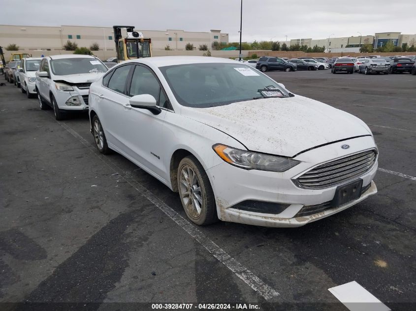 2017 FORD FUSION HYBRID SE