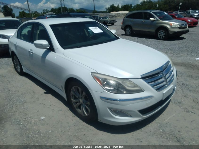 2012 HYUNDAI GENESIS 3.8