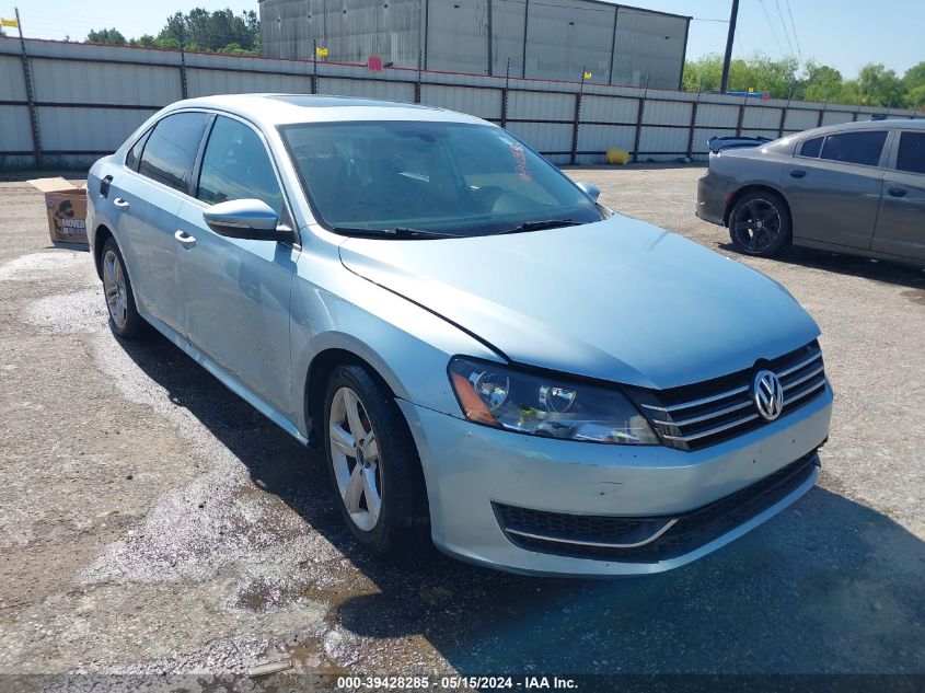 2012 VOLKSWAGEN PASSAT 2.5L SE