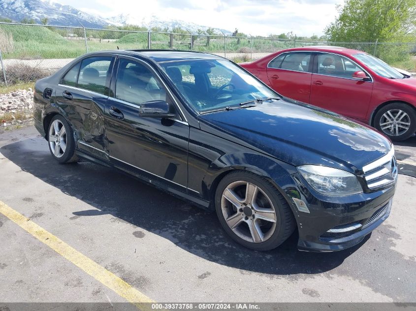 2011 MERCEDES-BENZ C 300 LUXURY 4MATIC/SPORT 4MATIC