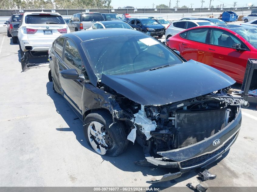 2018 KIA FORTE LX