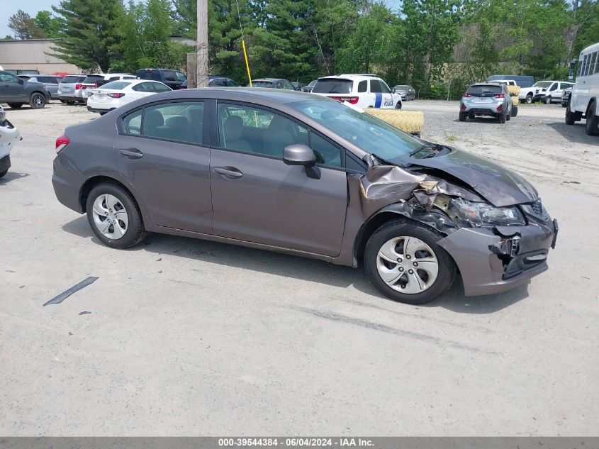 2013 HONDA CIVIC LX