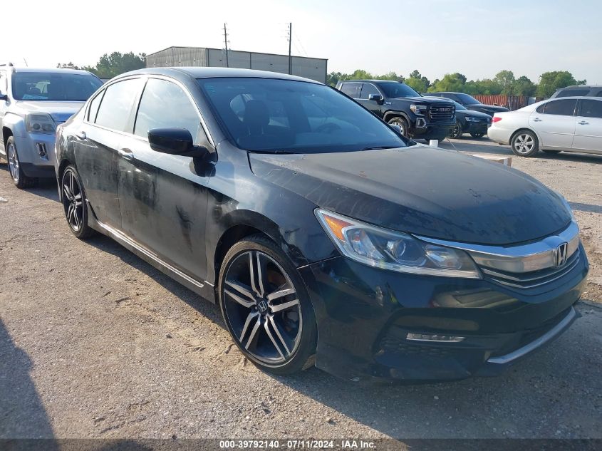 2017 HONDA ACCORD SPORT SE