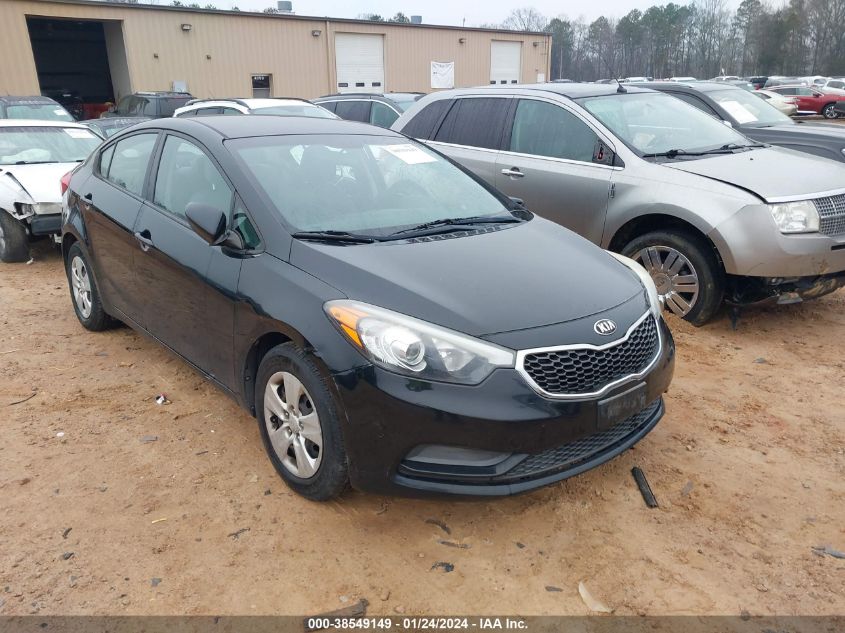 2015 KIA FORTE LX