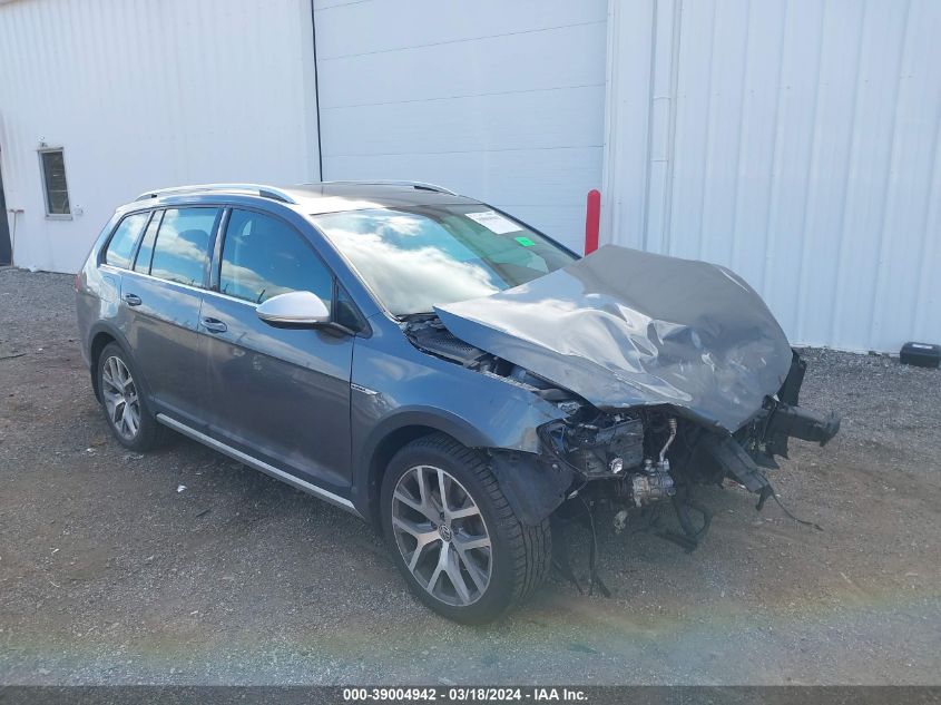 2017 VOLKSWAGEN GOLF ALLTRACK TSI S/TSI SE/TSI SEL