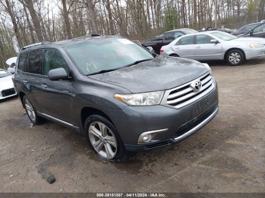 2012 TOYOTA HIGHLANDER LIMITED V6