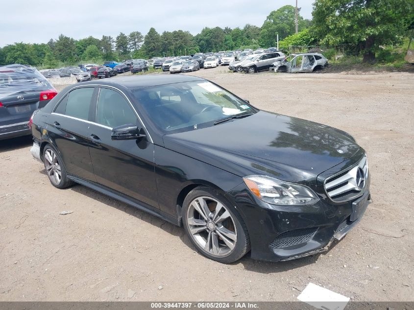 2016 MERCEDES-BENZ E 350 4MATIC