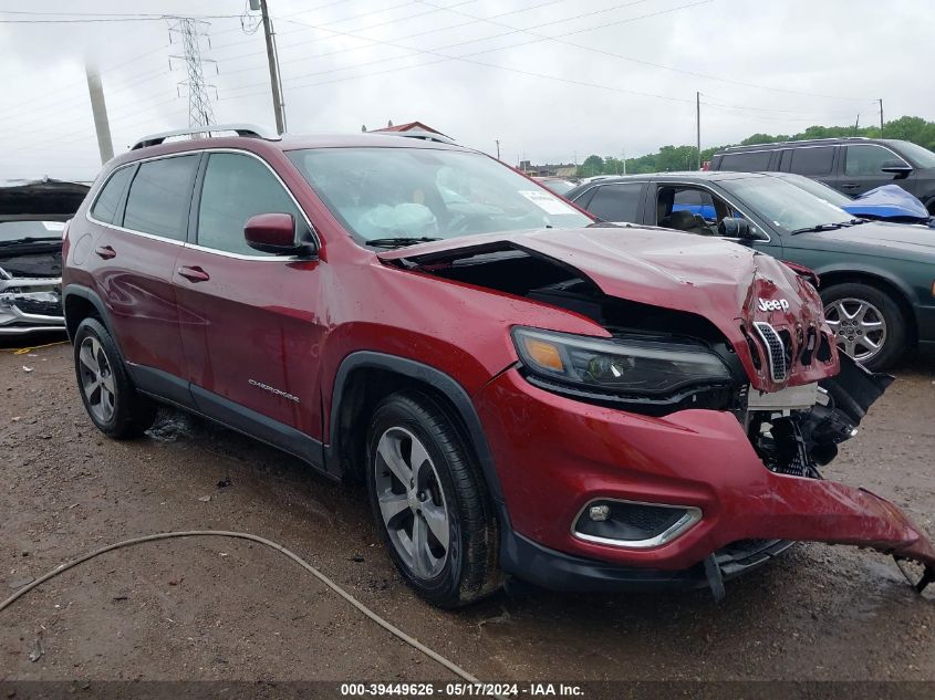 2019 JEEP CHEROKEE LIMITED 4X4