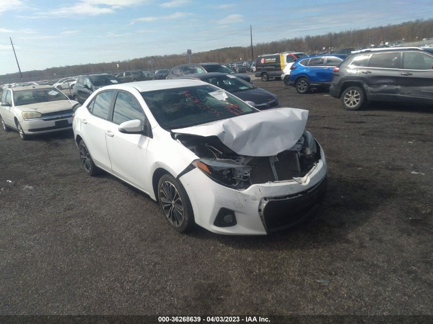 2015 TOYOTA COROLLA S PLUS