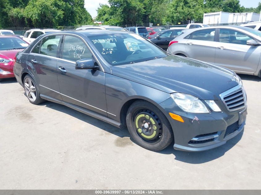 2013 MERCEDES-BENZ E 350 4MATIC