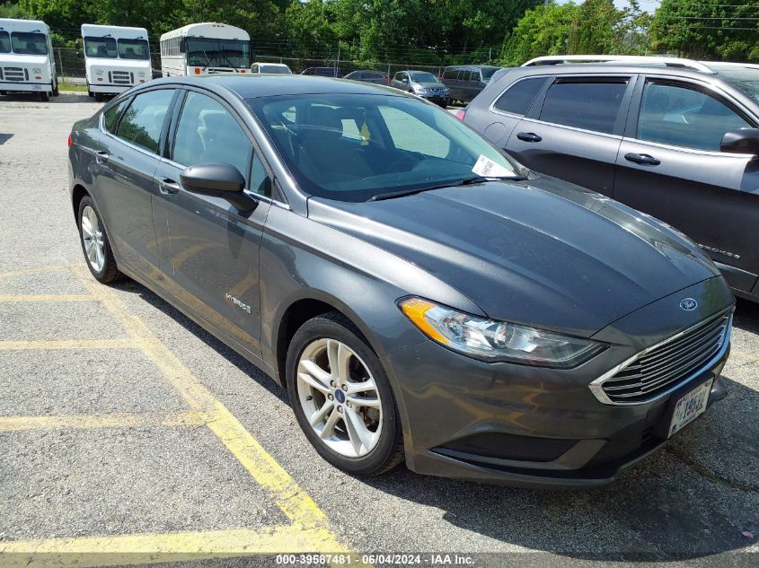 2018 FORD FUSION HYBRID S