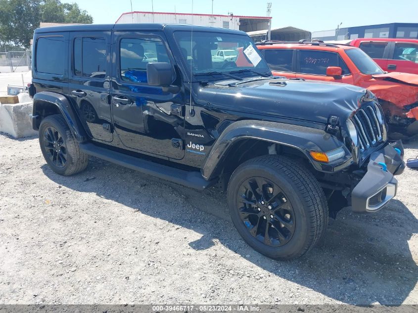 2023 JEEP WRANGLER 4XE SAHARA 4X4