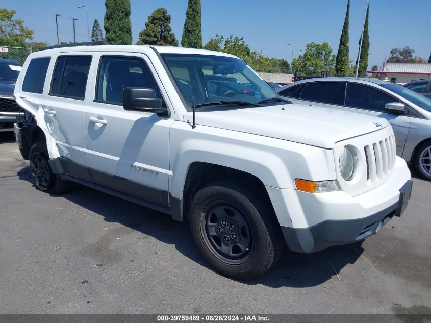 2016 JEEP PATRIOT SPORT