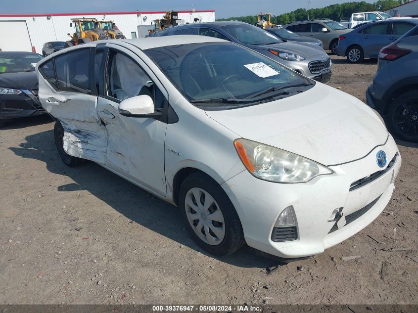 2012 TOYOTA PRIUS C FOUR/ONE/THREE/TWO