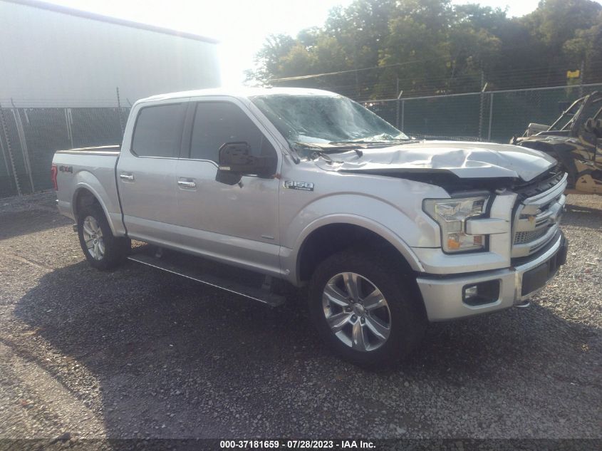 2015 FORD F-150 PLATINUM