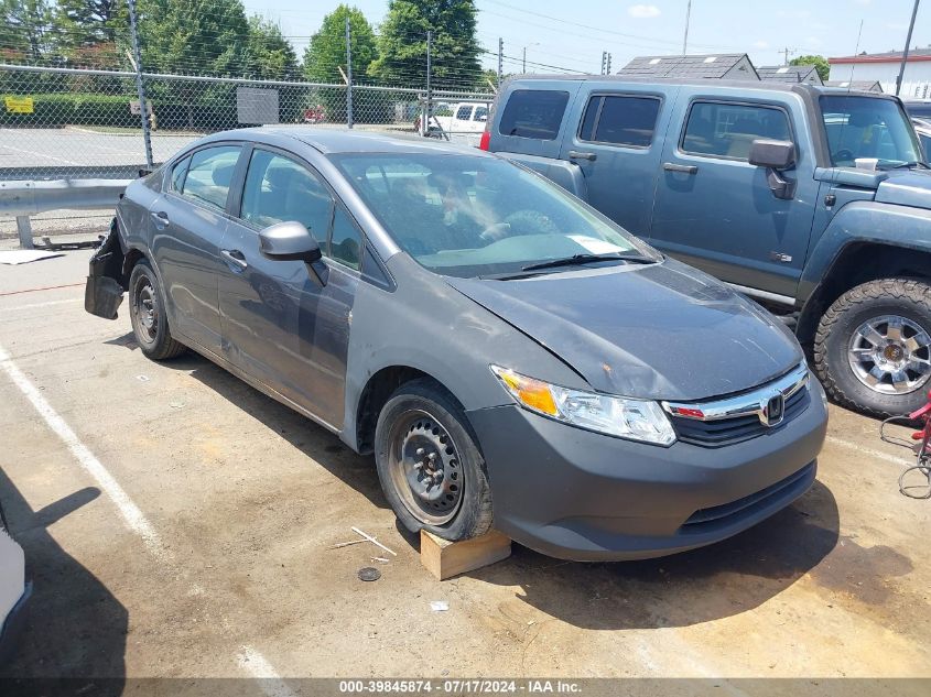 2012 HONDA CIVIC LX