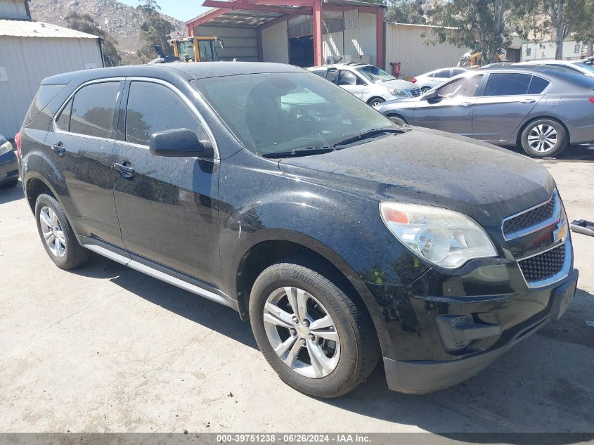 2012 CHEVROLET EQUINOX LS